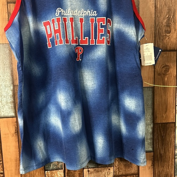 Genuine merchandise Philidephia Phillies tye dye muscle tank - Picture 3 of 11
